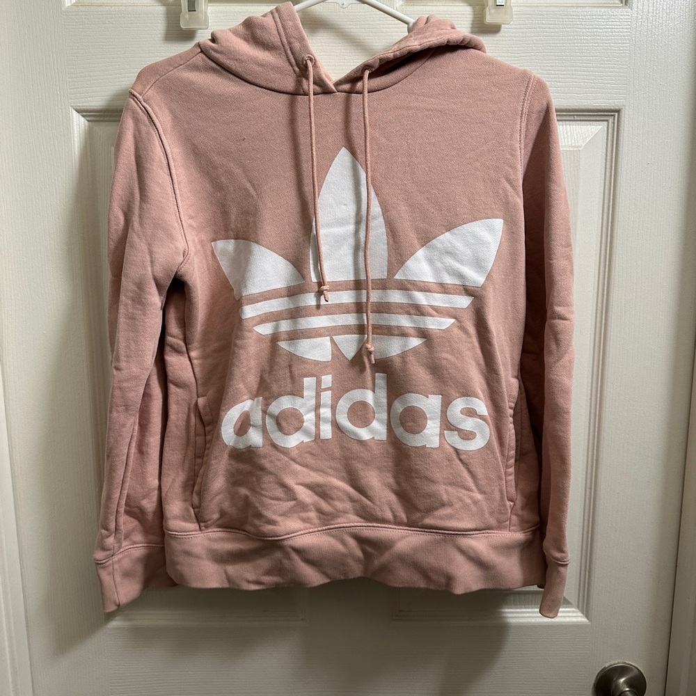 Adidas pink sweatshirt